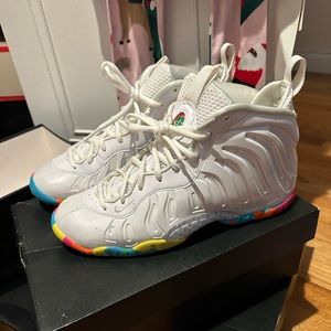 White Nike foamposites